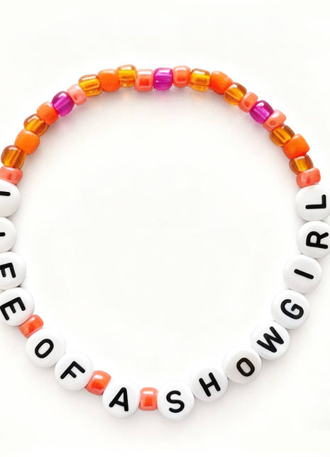 Sparkling Extras Life of A Showgirl Beaded Bracelet