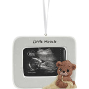 Precious Moments Little Miracle Baby Photo Frame Ornament