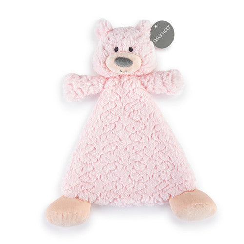 Demdaco Bella Bear Rattle Blankie