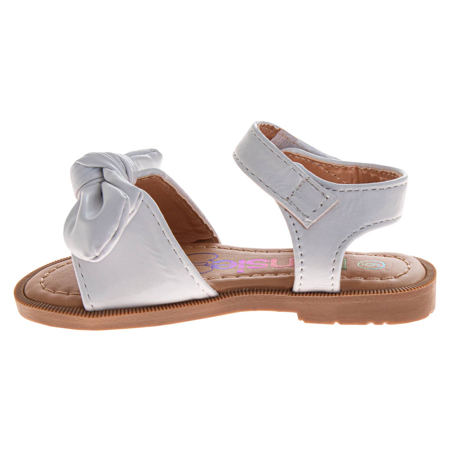 Josmo Shoes Inc. Kensie Girl Toddler Bow Flat Sandals Dress Shoes (Toddler)