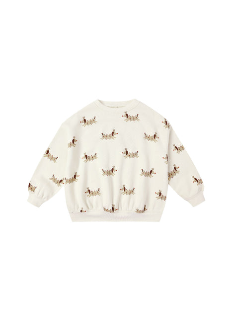 Rylee + Cru Relaxed Sweatshirt || Christmas Dogs