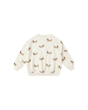 Rylee + Cru Relaxed Sweatshirt || Christmas Dogs