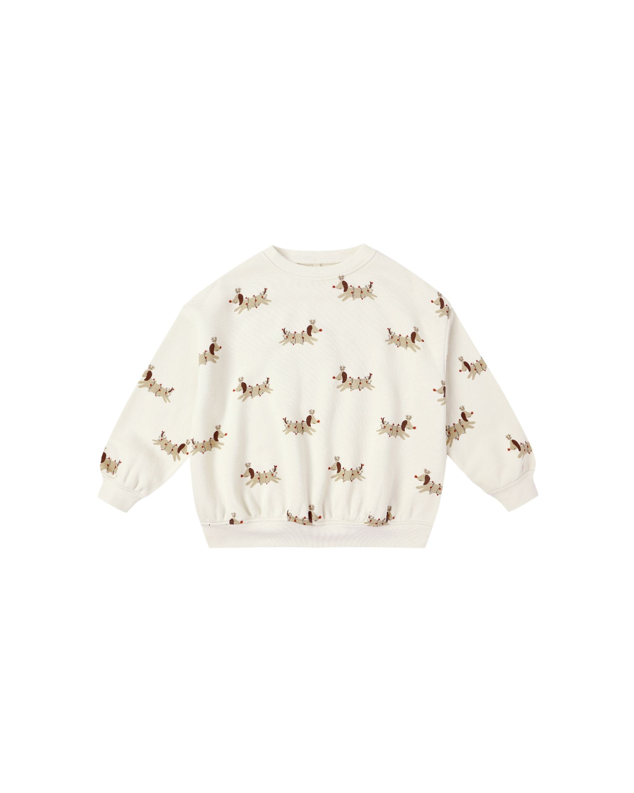 Rylee + Cru Relaxed Sweatshirt || Christmas Dogs