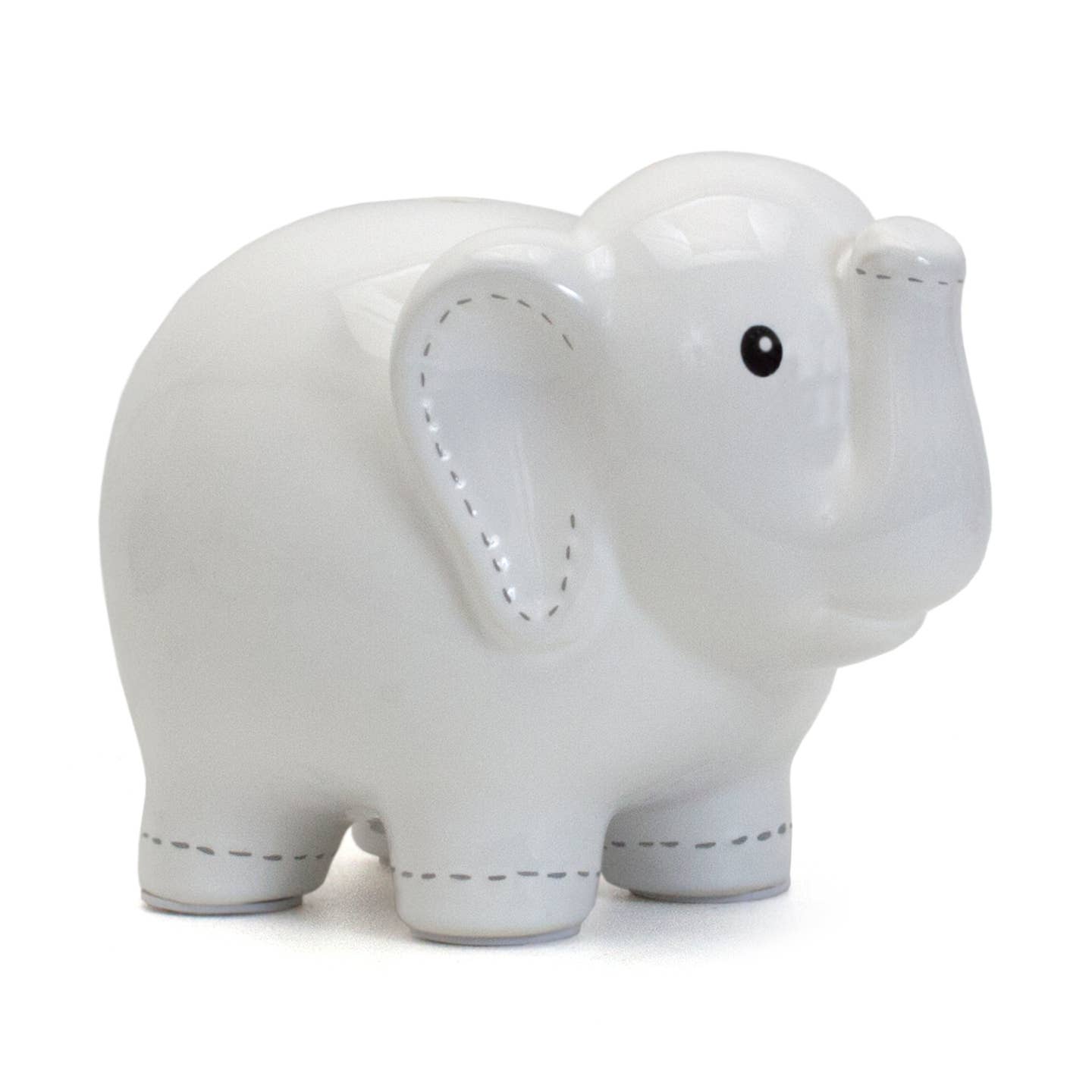 Child To CLarge White Stitched Elephant Bankherish 