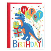Gina B Designs Birthday Greeting Card - Birthday Dino-Kids