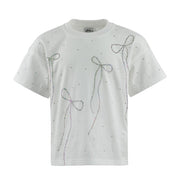 Lola And The Boys Crystal Bows T-shirt