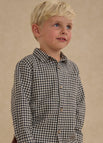 Black Gingham / 2-3Y