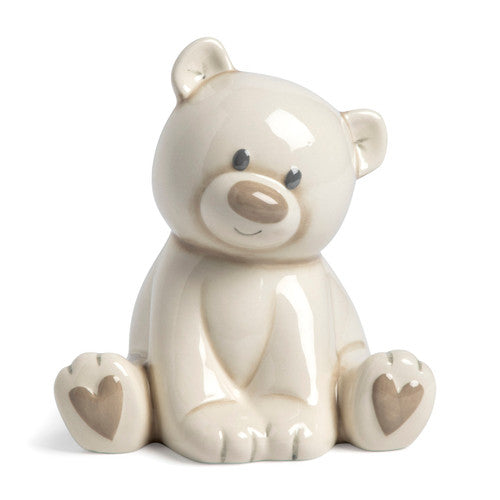 Demdaco Teddy Bear Bank - Neutral