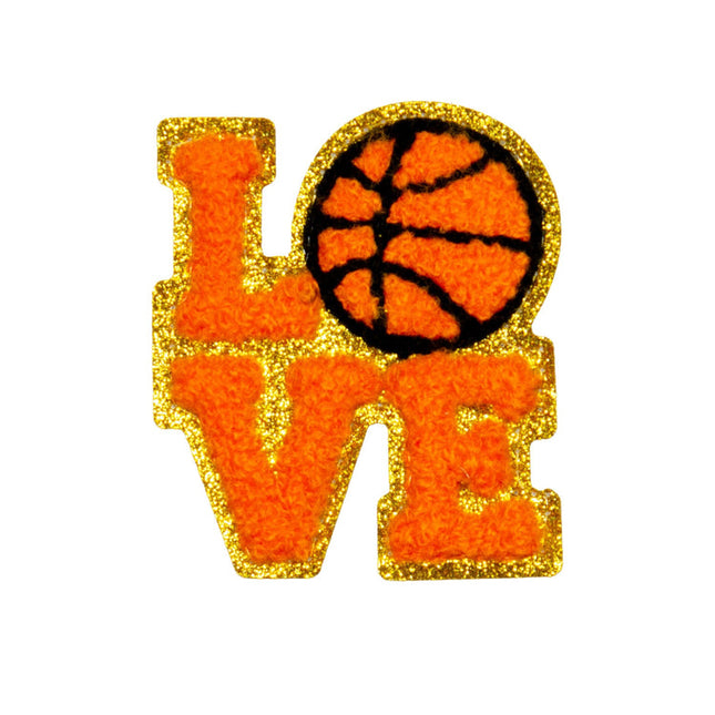 Becco Bags Love Basketball Patch