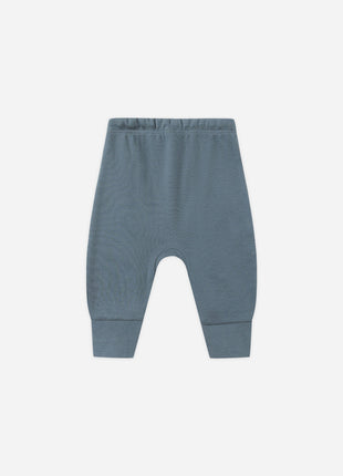 Quincy Mae Drawstring Pant || Ocean Back