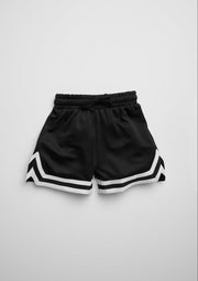 Little Bipsy Varsity Mesh Short - Black