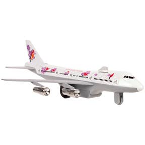 Toysmith Pull Back Turbo Jets, Die-Cast, Assorted