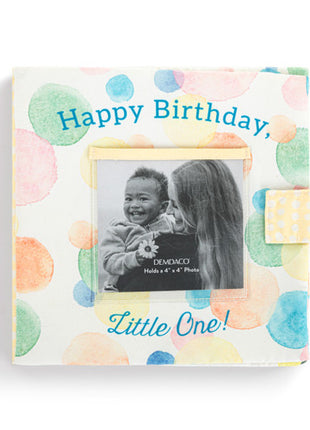 Demdaco Happy Birthday Plush Photo Book