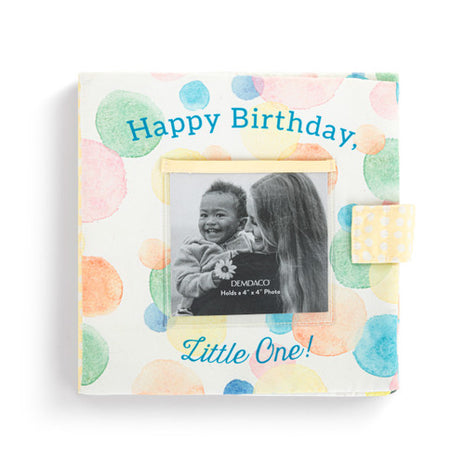 Demdaco Happy Birthday Plush Photo Book