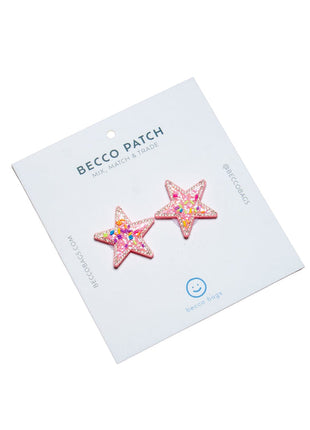 Becco Bags Confetti Stars Patch Set