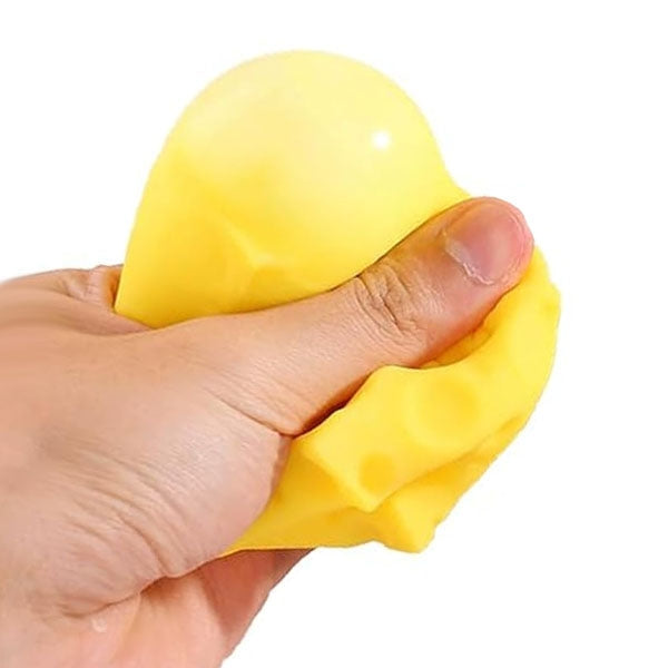 Showcase Cheese Cube Slow-Rise Squishies® 2.36" Fidget Toy (1pc)