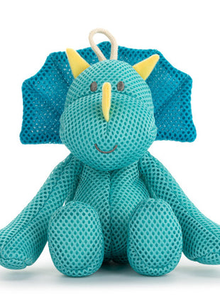 Demdaco Bath Time Plush - Triceratops