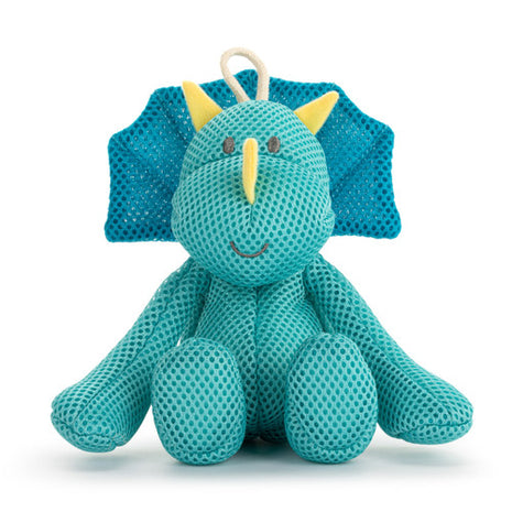 Demdaco Bath Time Plush - Triceratops