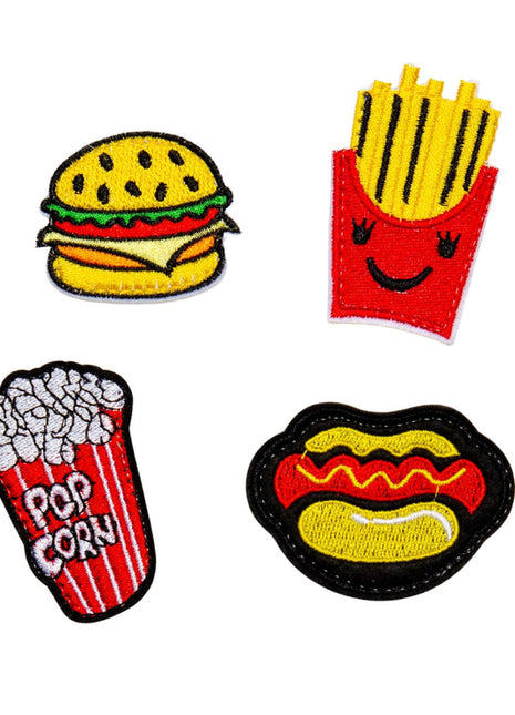 Becco Bags Fast Food Patch Set