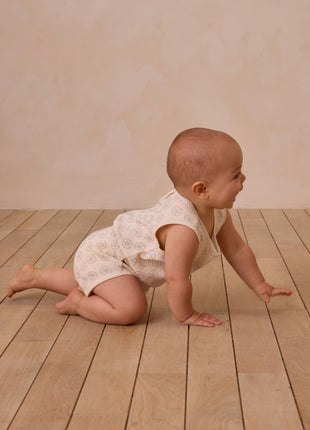 Model Wearing Cinch Playsuit || Sand Dollars
