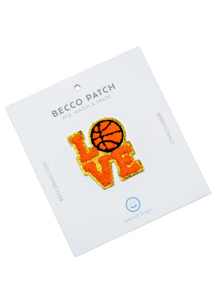 Becco Bags Love Basketball Patch