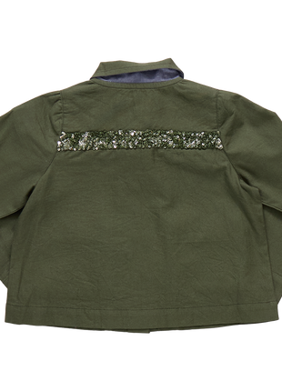 Pink Chicken Girls Wylie Jacket Four Leaf Clover Back