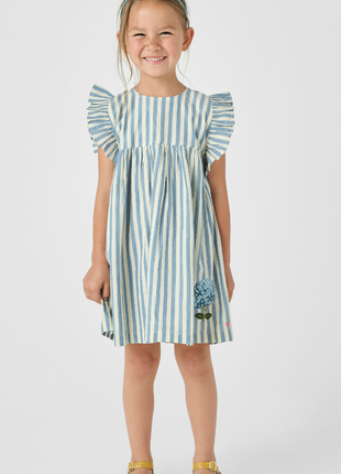 Sarita Dress - Blue Stripe
