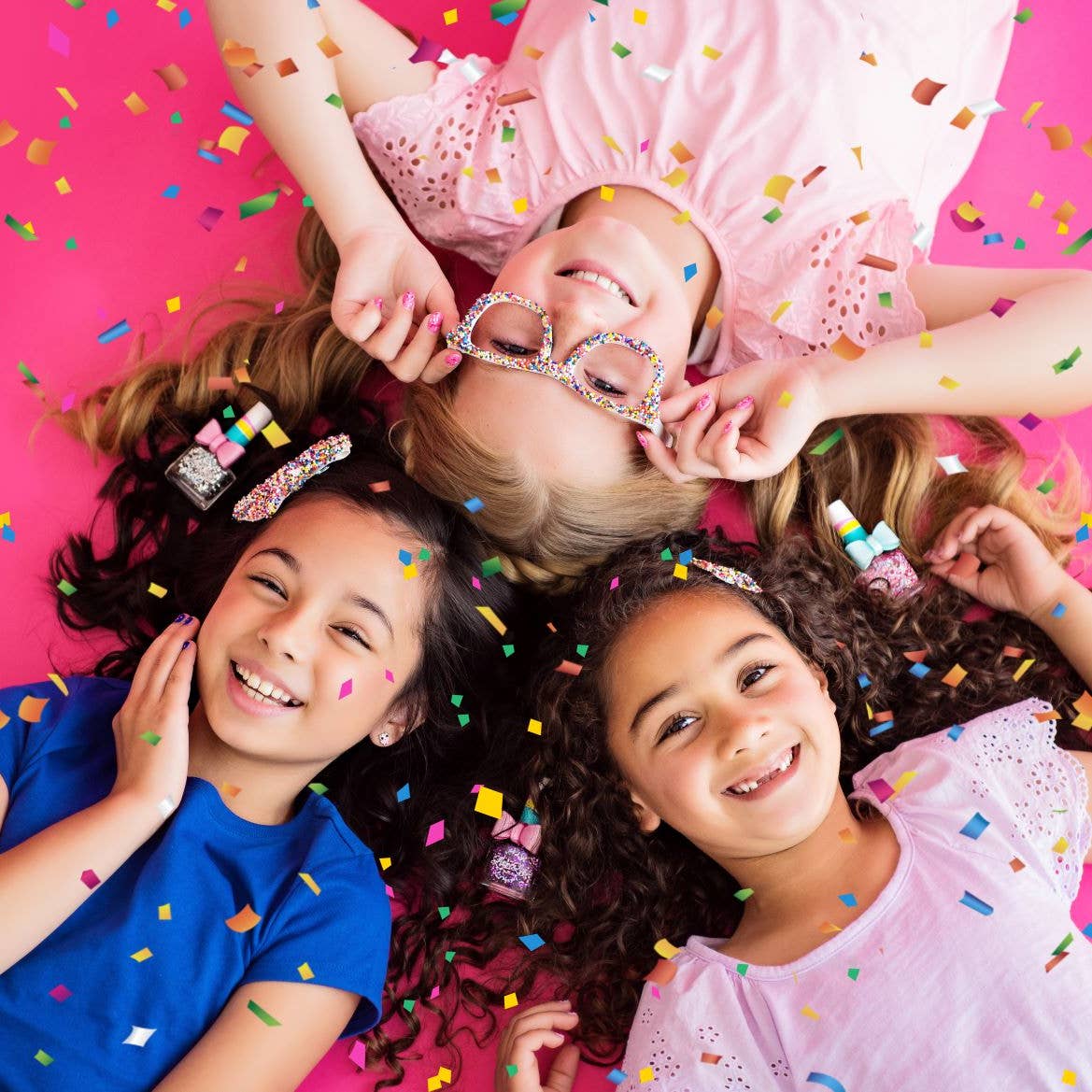 Models with Little Lady Products Nail Polish