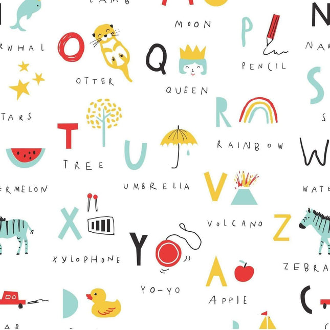 Magnetic Me ABC Love modal soothing swaddle blanket Pattern