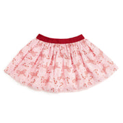 Sweet Wink Candy Cane Bow Printed Christmas Tutu