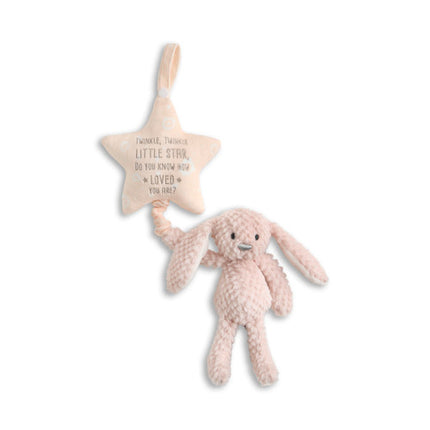Demdaco Musical Pull Toy - Bunny
