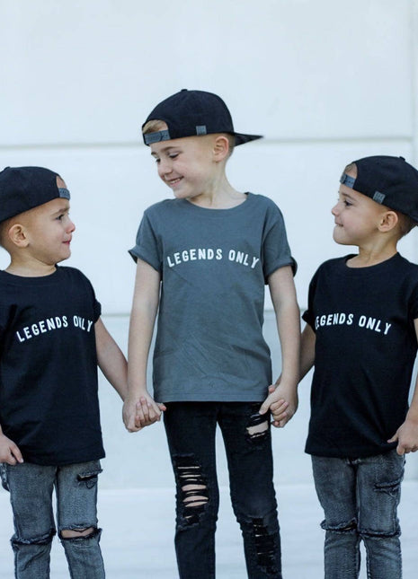 Models Wearing Holland Ave Clothing Legends Only | Kids T-Shirt