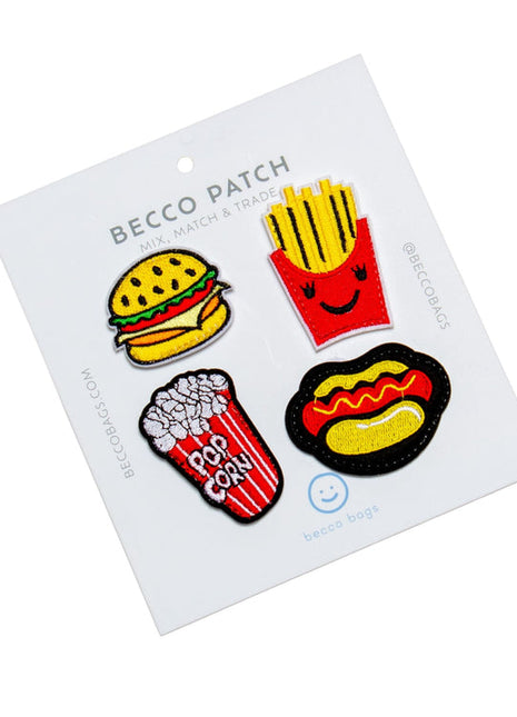 Becco Bags Fast Food Patch Set
