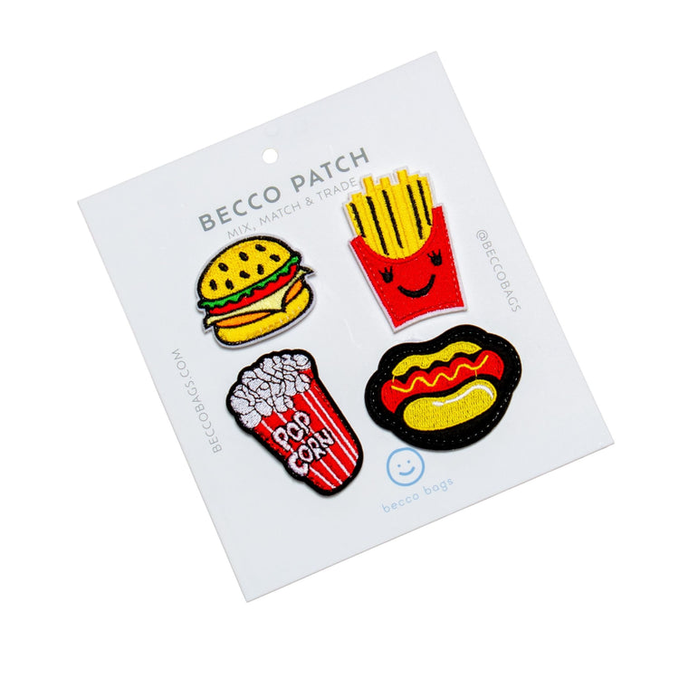 Becco Bags Fast Food Patch Set