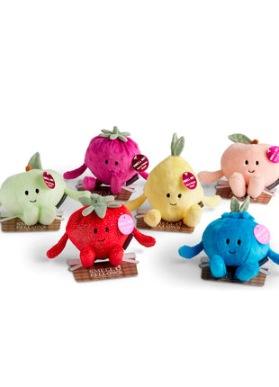 Demdaco Smello' Fellows Berry Happy Scented Plush - 6in, Program - 24 pcs with Displayer