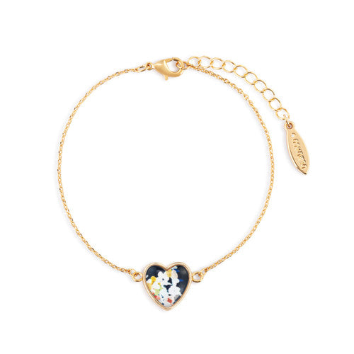 Demdaco Art Heart Bracelet - Mom, I Love You