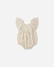 Rylee & Cru Roxy Romper || Yellow Floral
