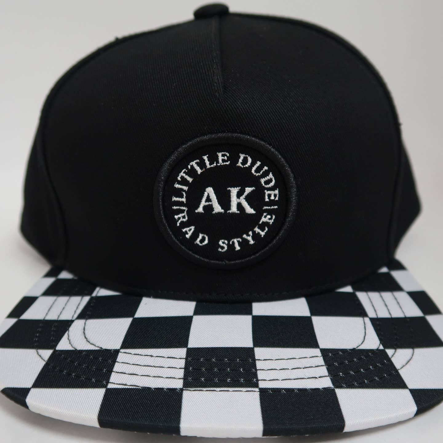 AK Clothing Co. Ak Original Snapback - Black & White Checker