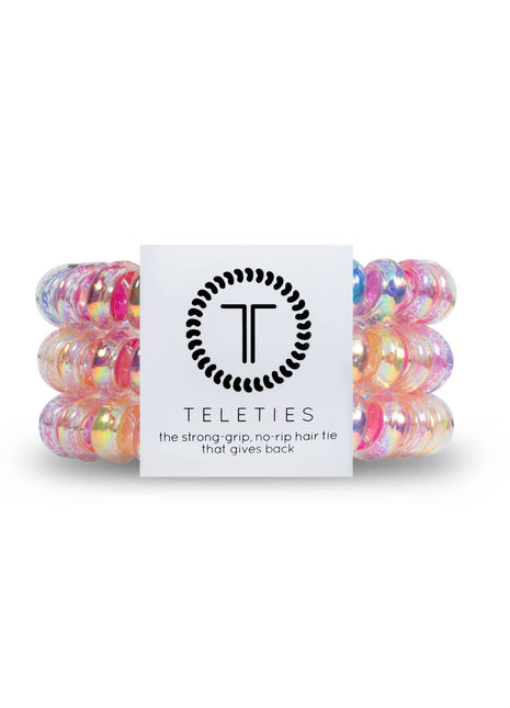 Teleties Spiral Hair Coils | Large | Eat Glitter For Breakfast