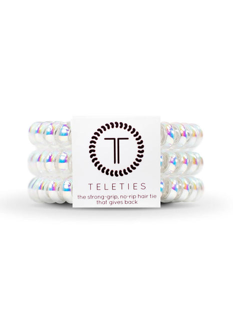 Teleties Spiral Hair Coils | Small | Peppermint Hair Ties