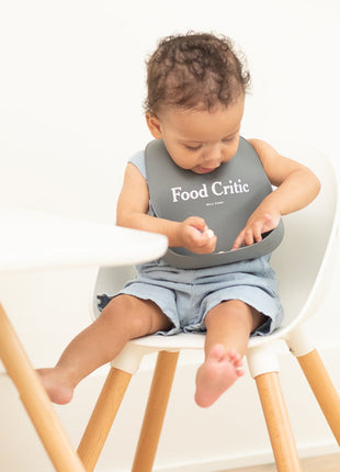 Bella Tunno Love at First Bite + Food Critic Wonder Bib Set