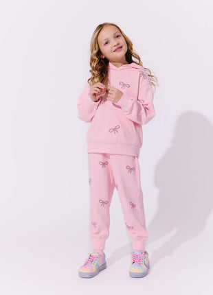 Lola & The Boys Pretty in Crystal Bows Set