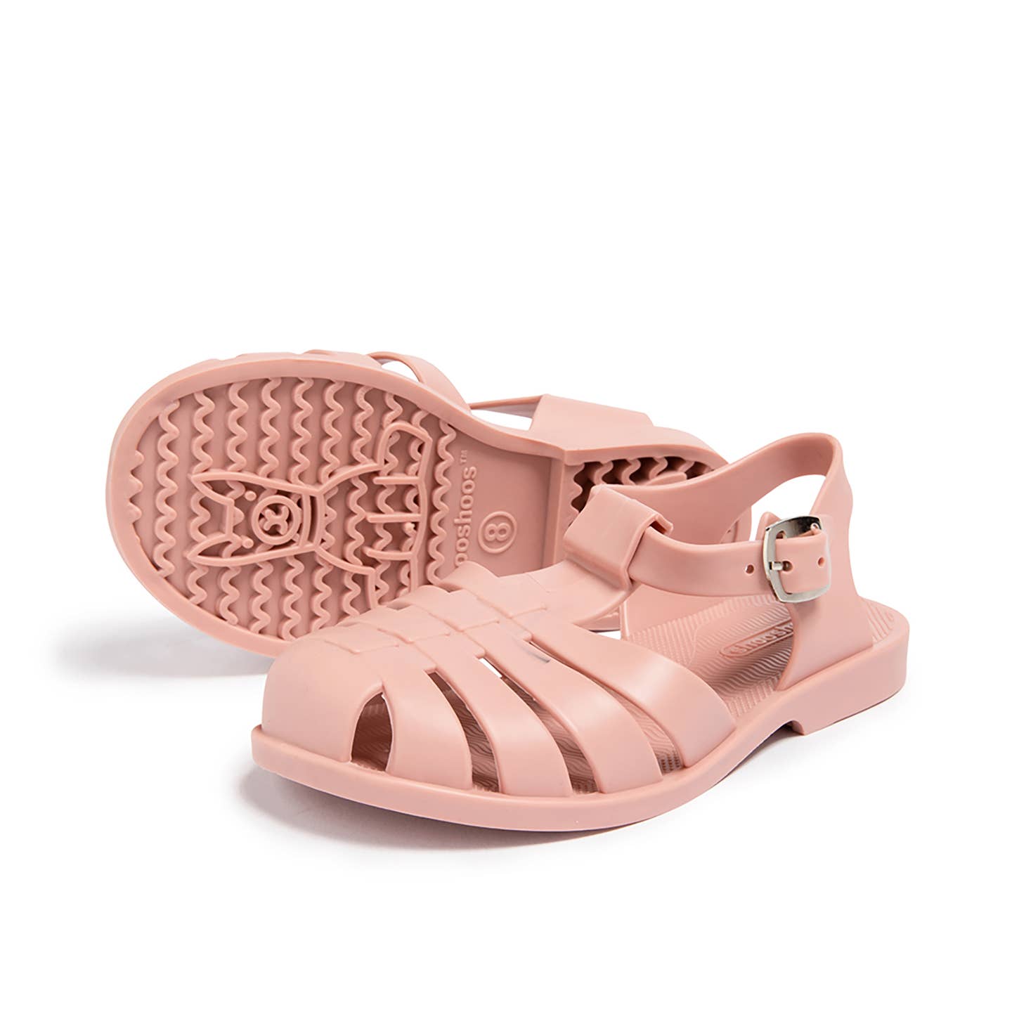 SHOOSHOOS Top To Tail - Water Shoes Toddler Kids Shoes Jelly Sandal - Blush