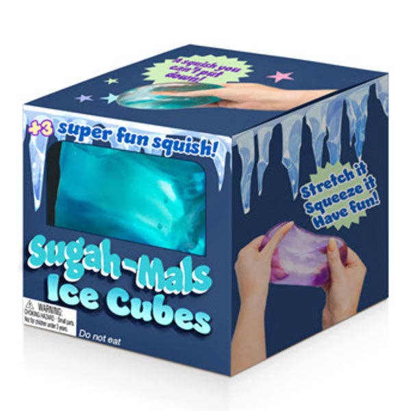 Showcase Sugah-Mals™ Ice Cube Sugar Squishy Stress Ball -Asst Colors