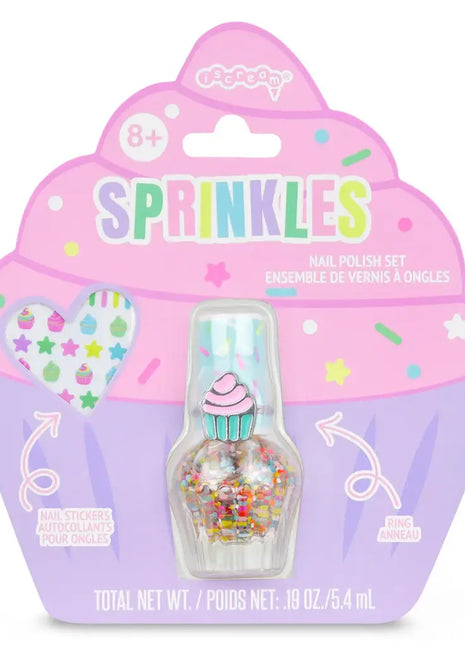 IScream Sprinkles Nail Polish & Ring Set