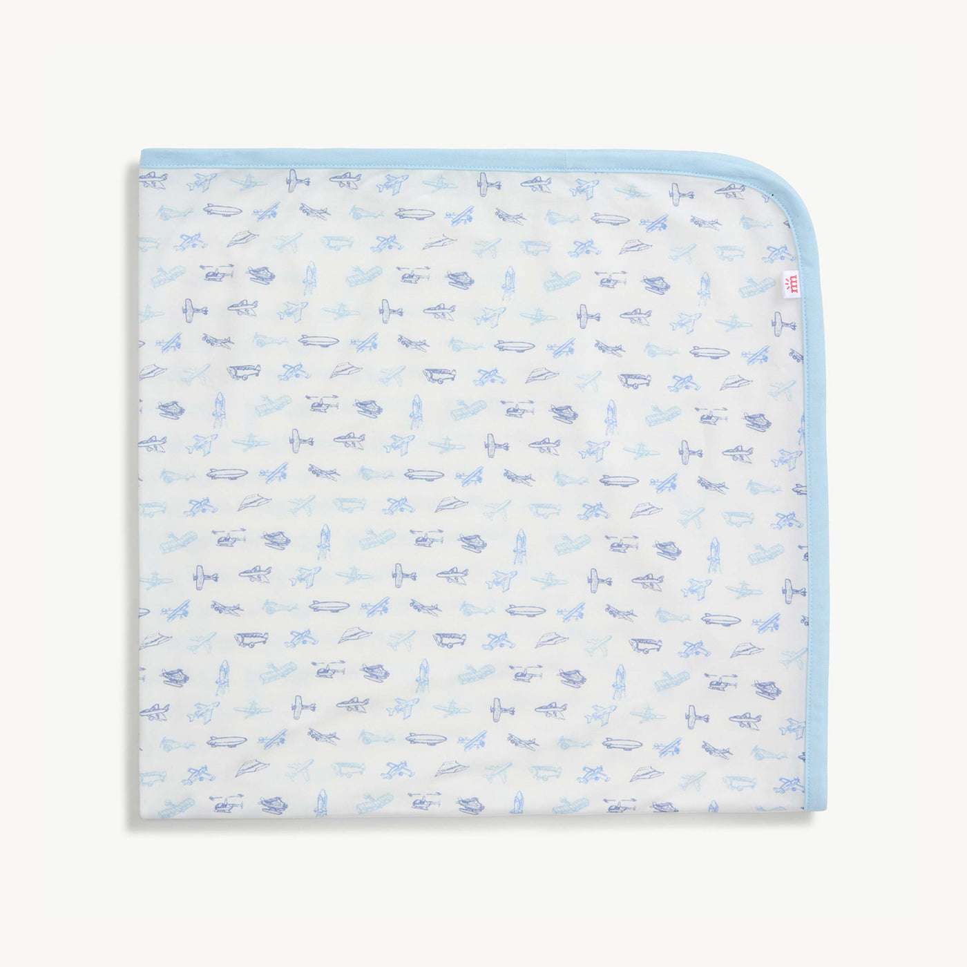 Magnetic Me Airplanes Modal Baby Blanket