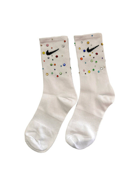 Lola And The Boys Gem Athletic Socks - White
