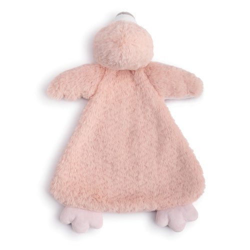 Demdaco Finley Flamingo Rattle Blankie Back