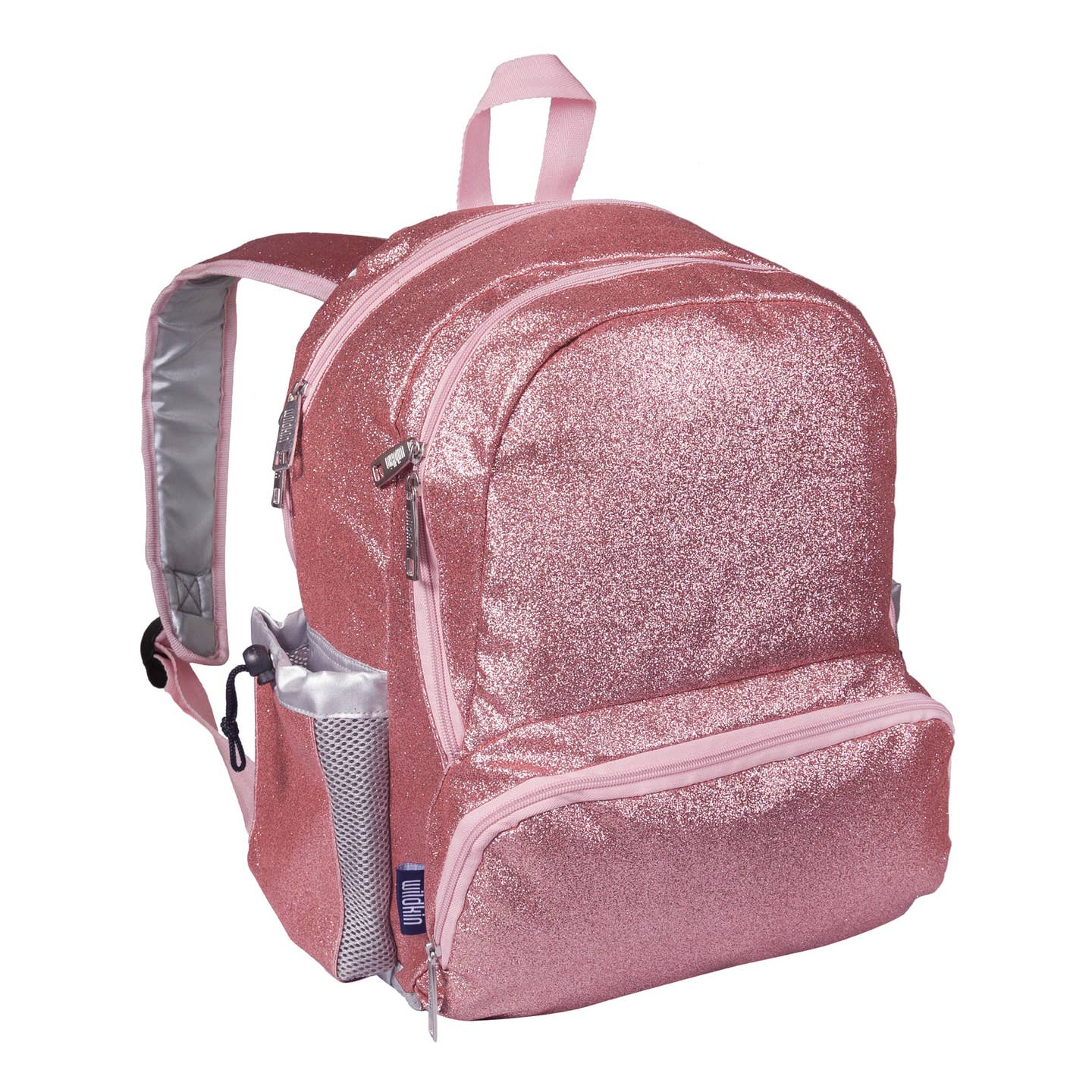 Wildkin Pink Glitter 17 Inch Backpack