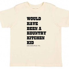 Paper Cow LLC Kountry Kitchen Graphic Cotton Kid Tee